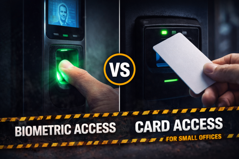 Biometric vs Card-Based Access Control for Small Offices