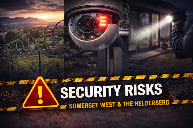 Security Risks Unique to Somerset West & the Helderberg