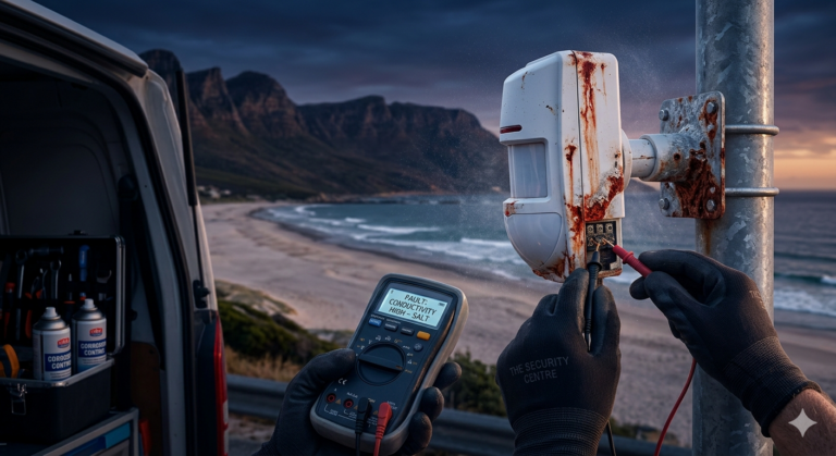 The Coastal Corrosion Audit: Why the Helderberg Climate is Killing Your Security Hardware