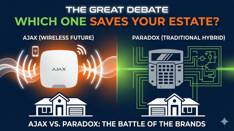 Ajax vs. Paradox Security: Which System is Right for Your Property?