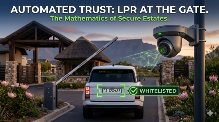 The Mathematics of Trust: How LPR Cameras Eliminate Human Error at Estate Gates